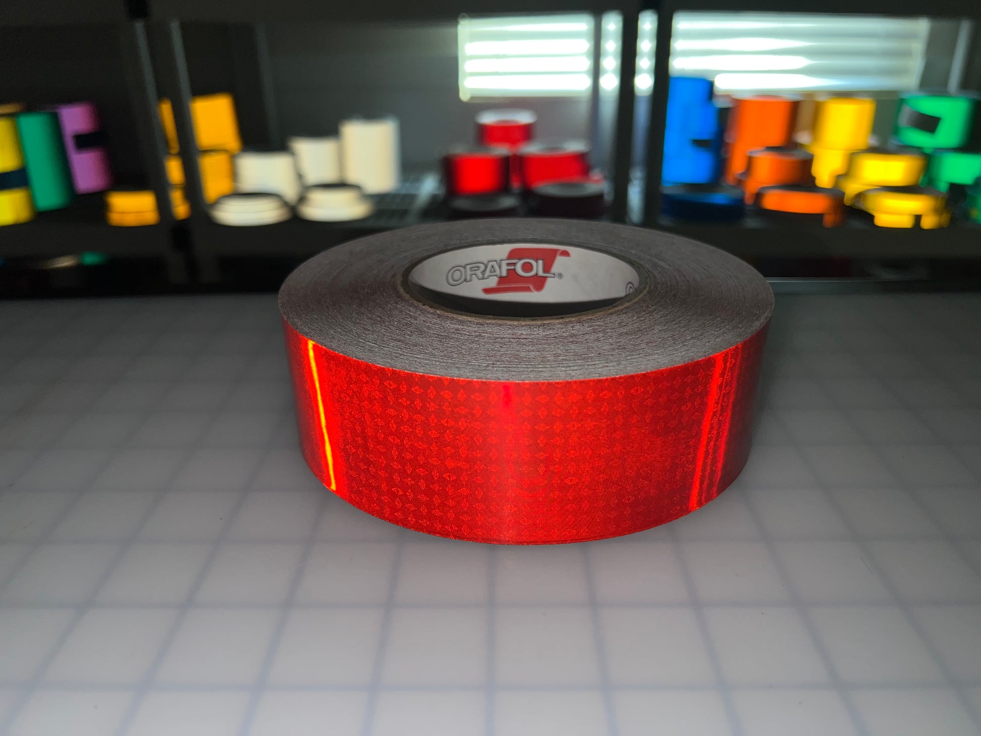 2" Inch Oralite V82 Red Prismatic Reflective Tape (Type 5) - Reflective Pro