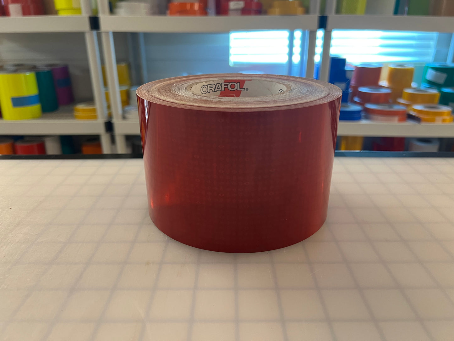4" Inch Oralite V82 Red Prismatic Reflective Tape (Type 5) - Reflective Pro