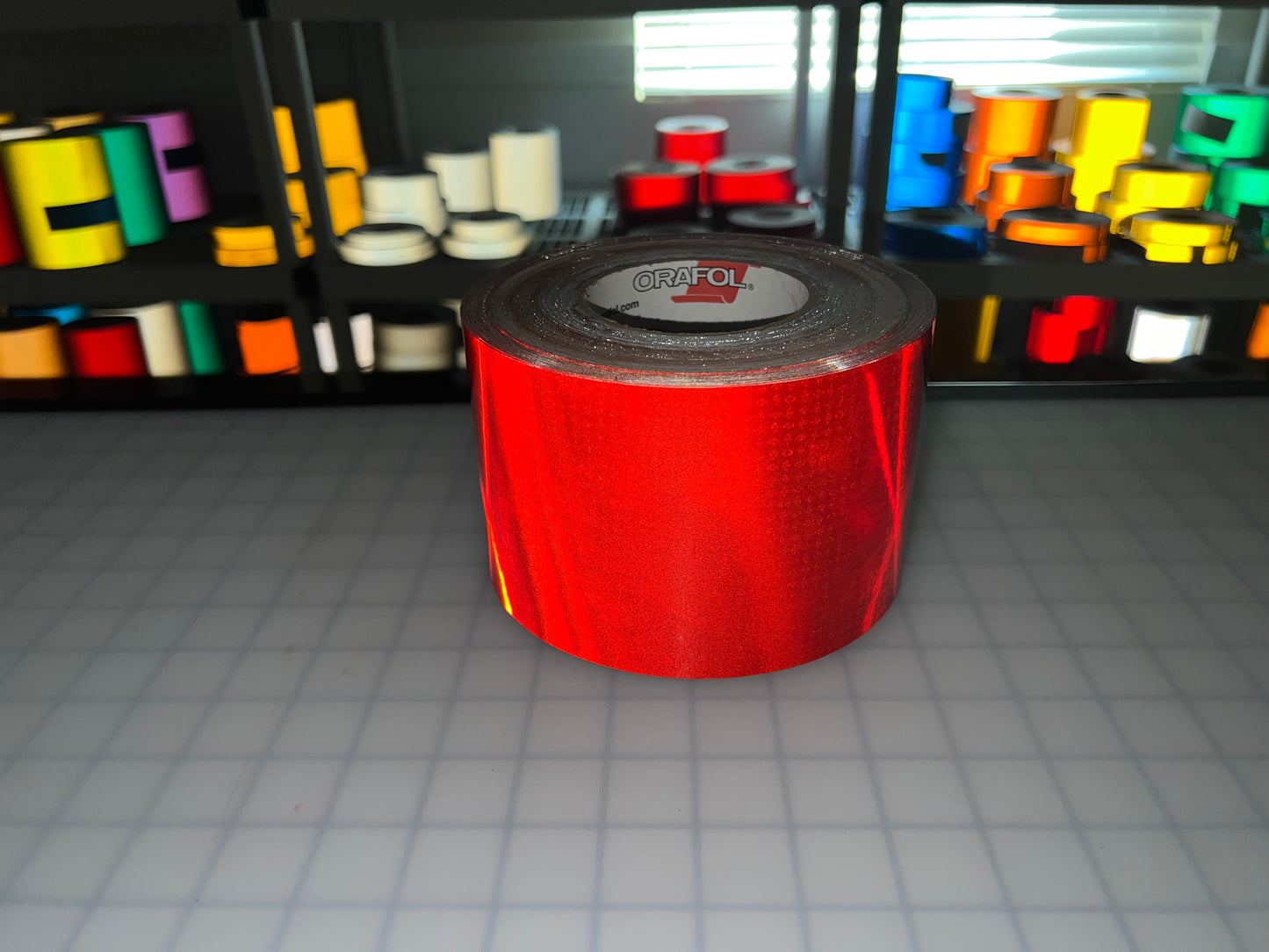 4" Inch Oralite V82 Red Prismatic Reflective Tape (Type 5) - Reflective Pro