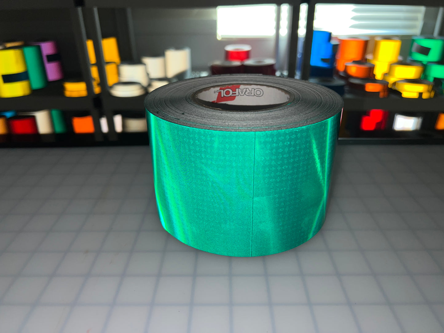 4" Inch Oralite V82 Green Prismatic Reflective Tape (Type 5) - Reflective Pro