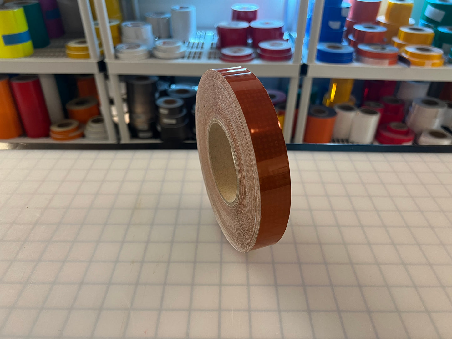 1" Inch Oralite V82 Orange Prismatic Reflective Tape (Type 5) - Reflective Pro
