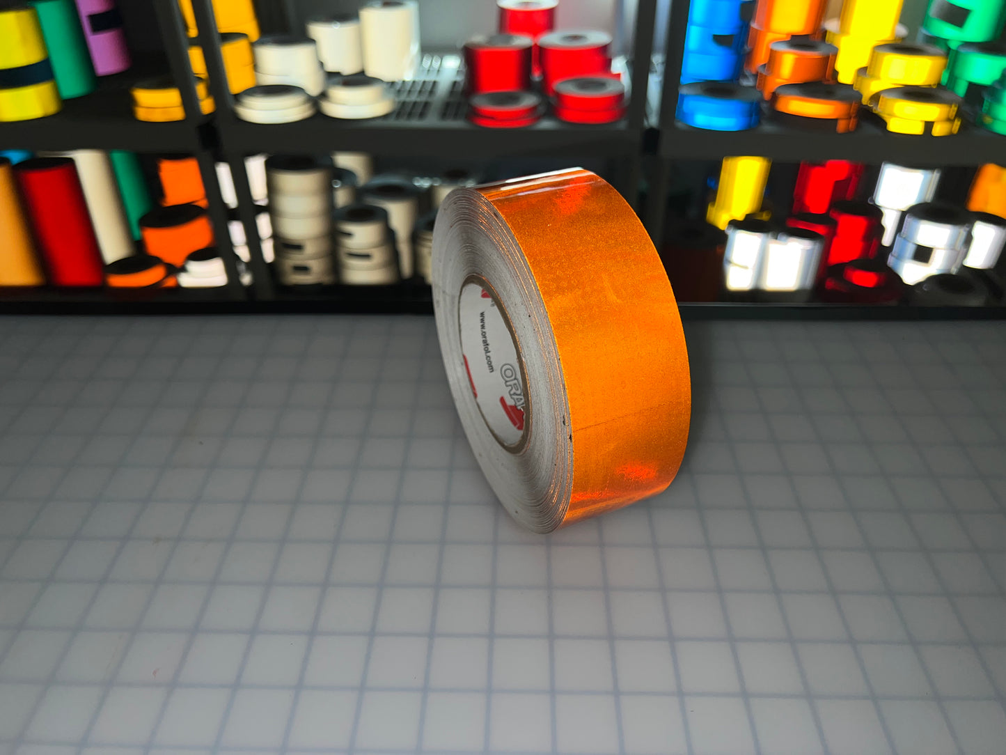 2" Inch Oralite V82 Orange Prismatic Reflective Tape (Type 5) - Reflective Pro