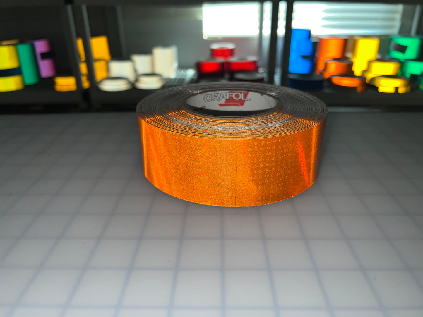 2" Inch Oralite V82 Orange Prismatic Reflective Tape (Type 5) - Reflective Pro