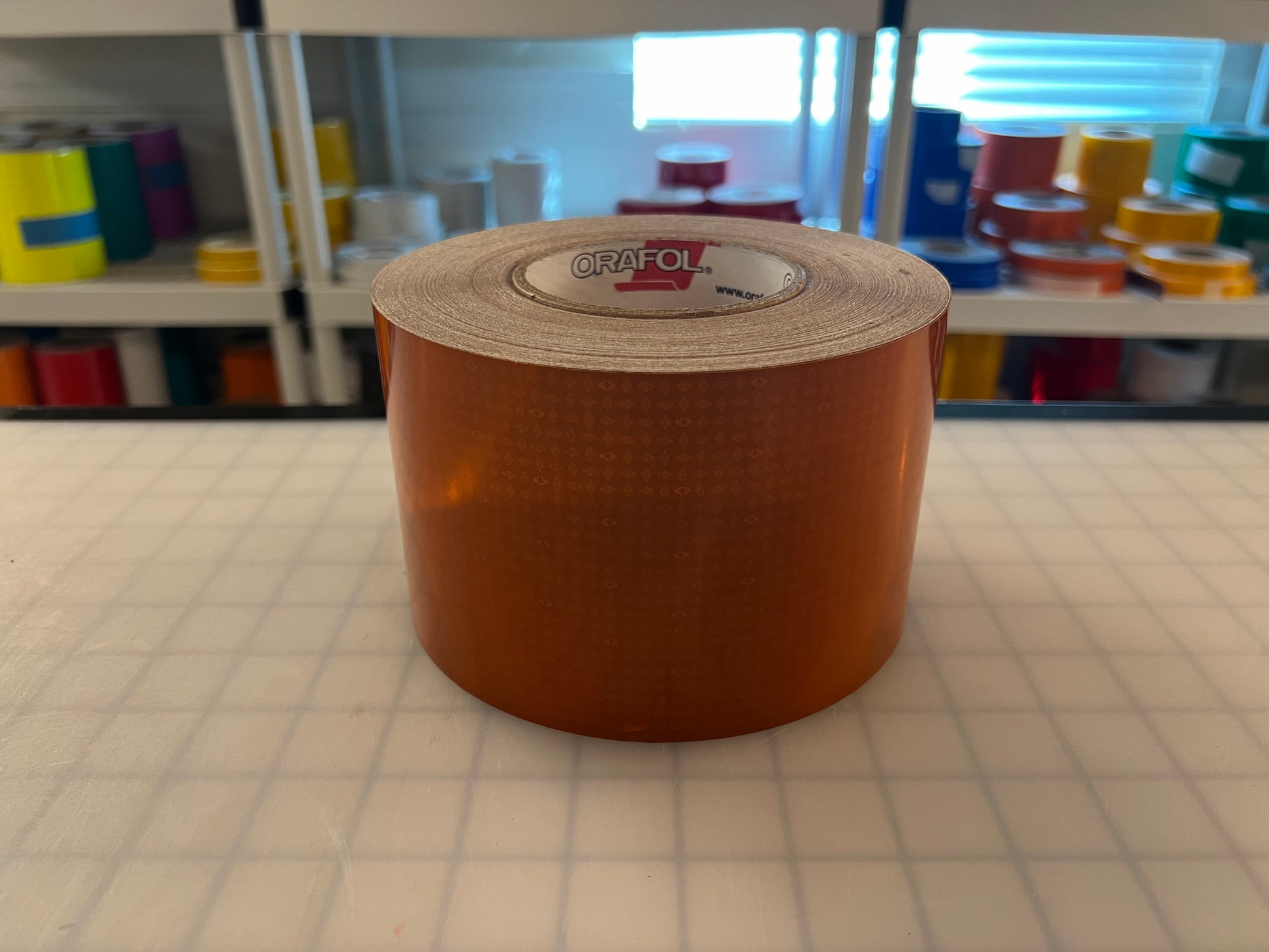 4" Inch Oralite V82 Orange Prismatic Reflective Tape (Type 5) - Reflective Pro
