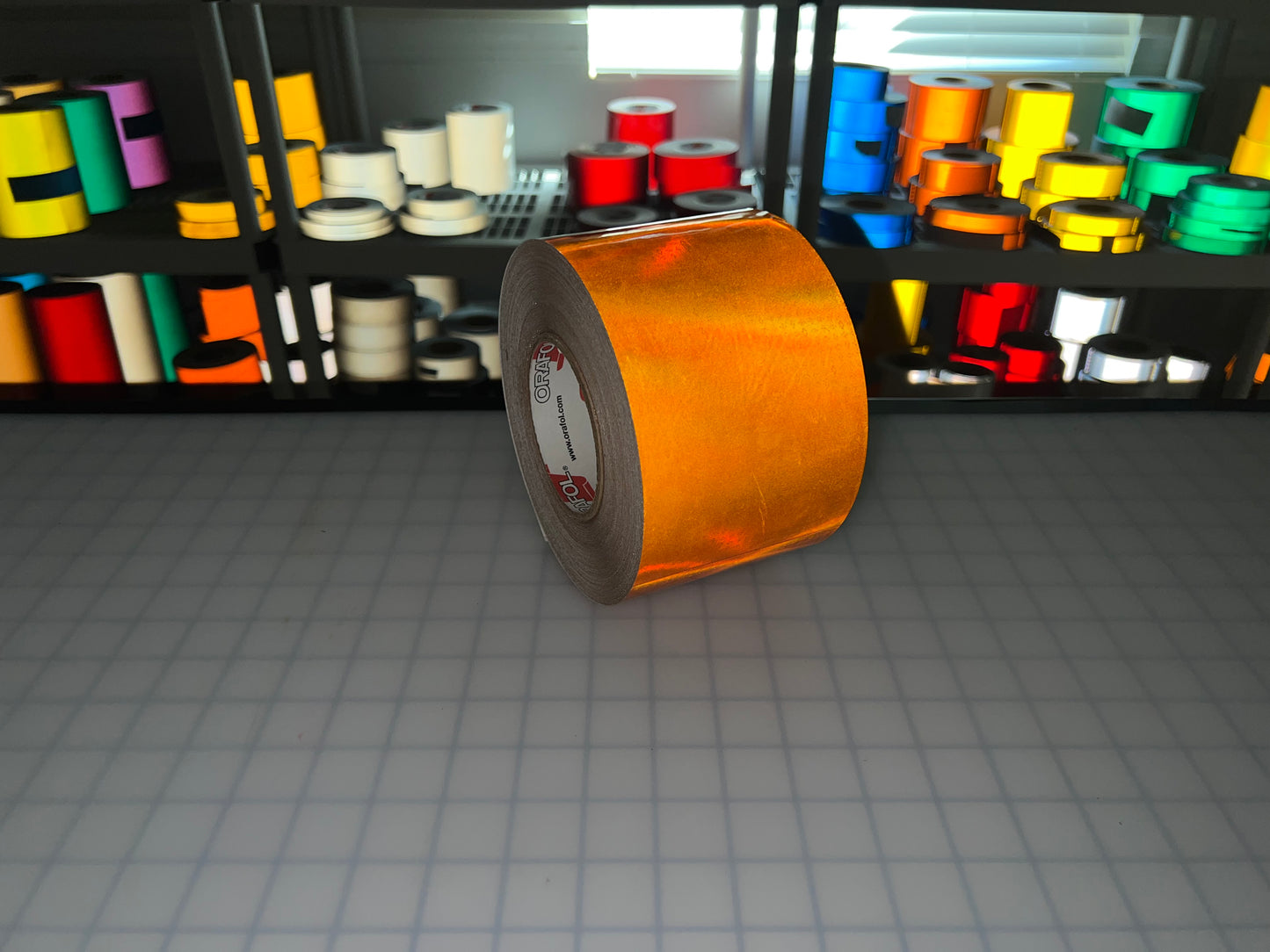 4" Inch Oralite V82 Orange Prismatic Reflective Tape (Type 5) - Reflective Pro