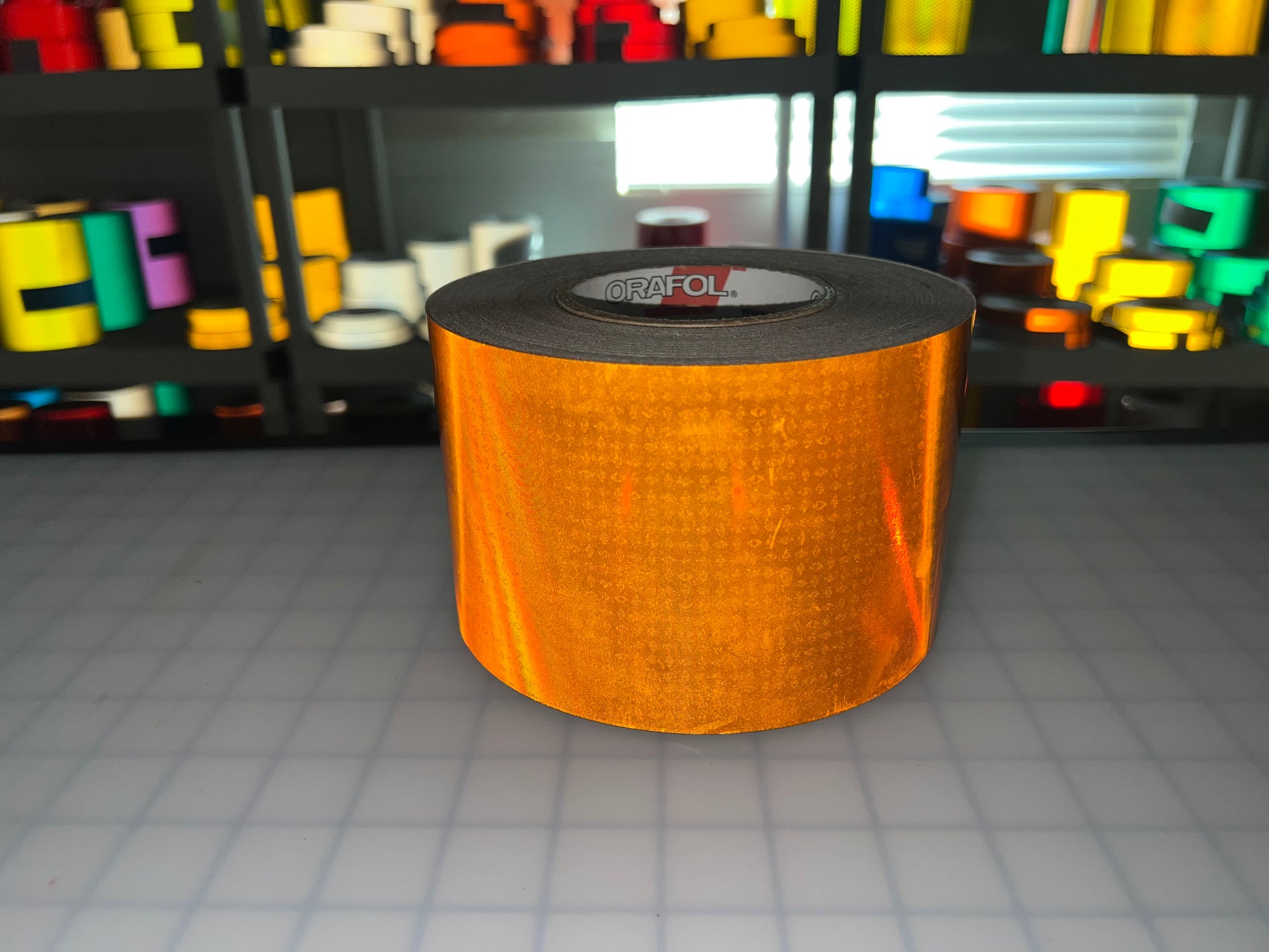 4" Inch Oralite V82 Orange Prismatic Reflective Tape (Type 5) - Reflective Pro