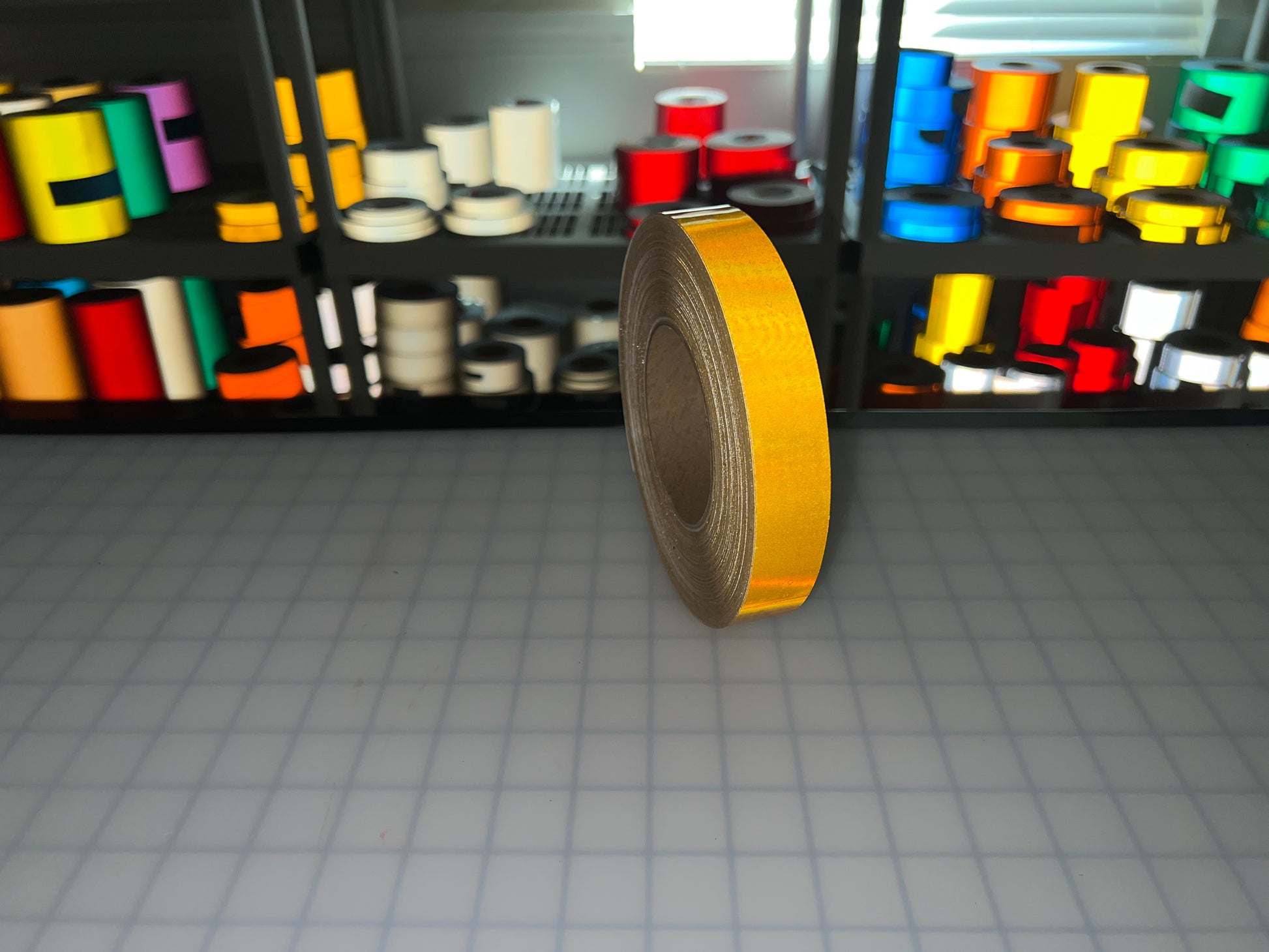 1" Inch Oralite V82 School Bus Yellow Prismatic Reflective Tape (Type 5) - Reflective Pro
