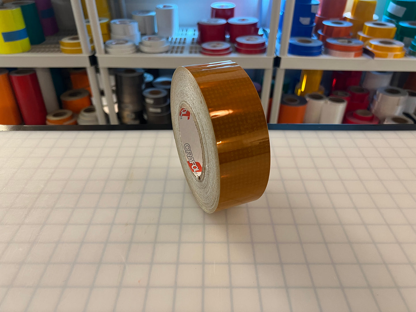 2" Inch Oralite V82 School Bus Yellow Prismatic Reflective Tape (Type 5) - Reflective Pro