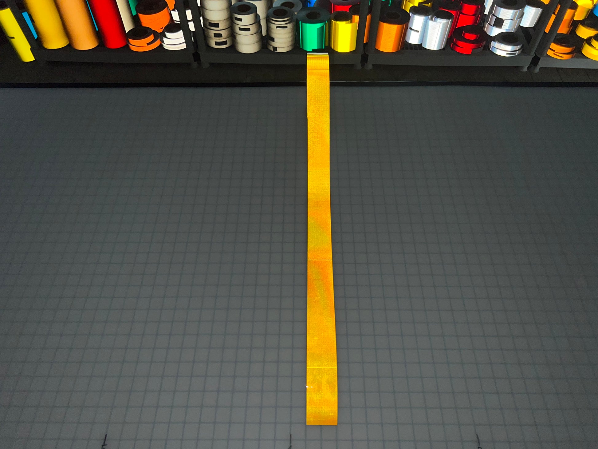 2" Inch Oralite V82 School Bus Yellow Prismatic Reflective Tape (Type 5) - Reflective Pro