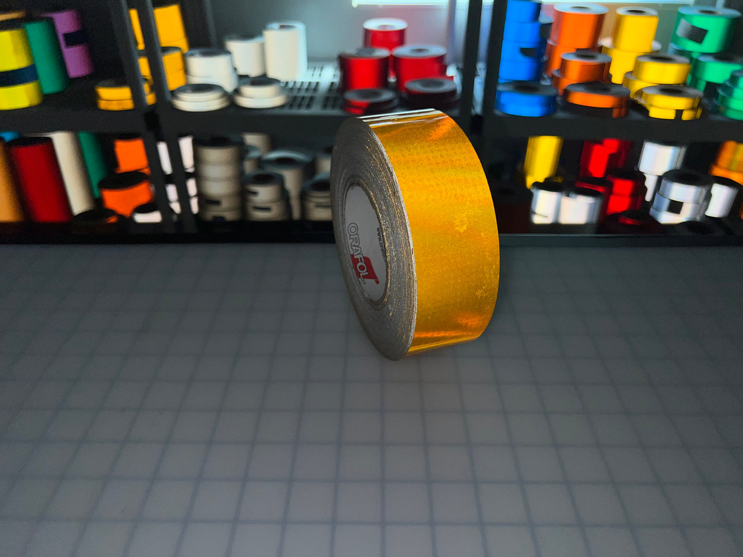 2" Inch Oralite V82 School Bus Yellow Prismatic Reflective Tape (Type 5) - Reflective Pro