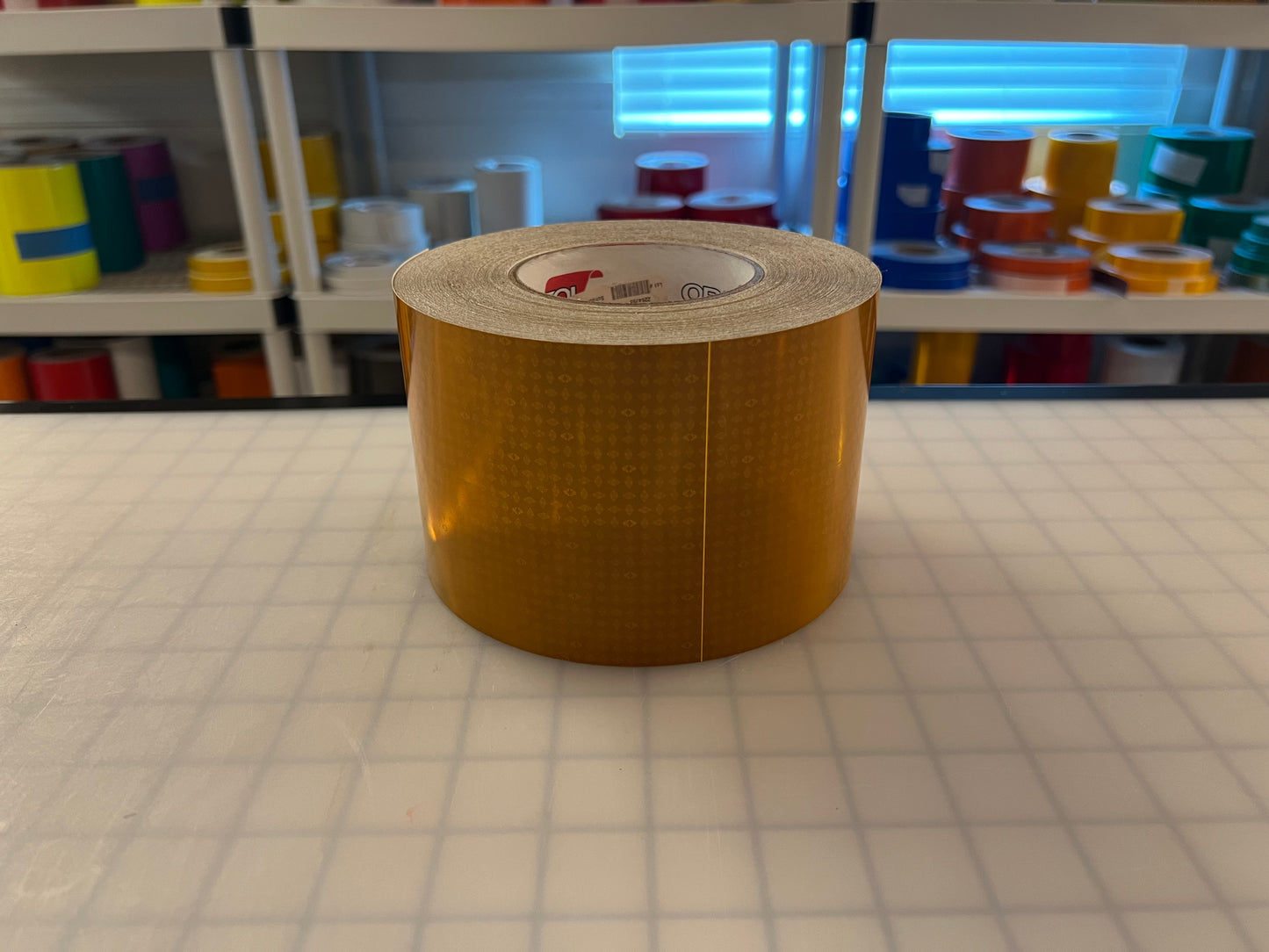 4" Inch Oralite V82 School Bus Yellow Prismatic Reflective Tape (Type 5) - Reflective Pro
