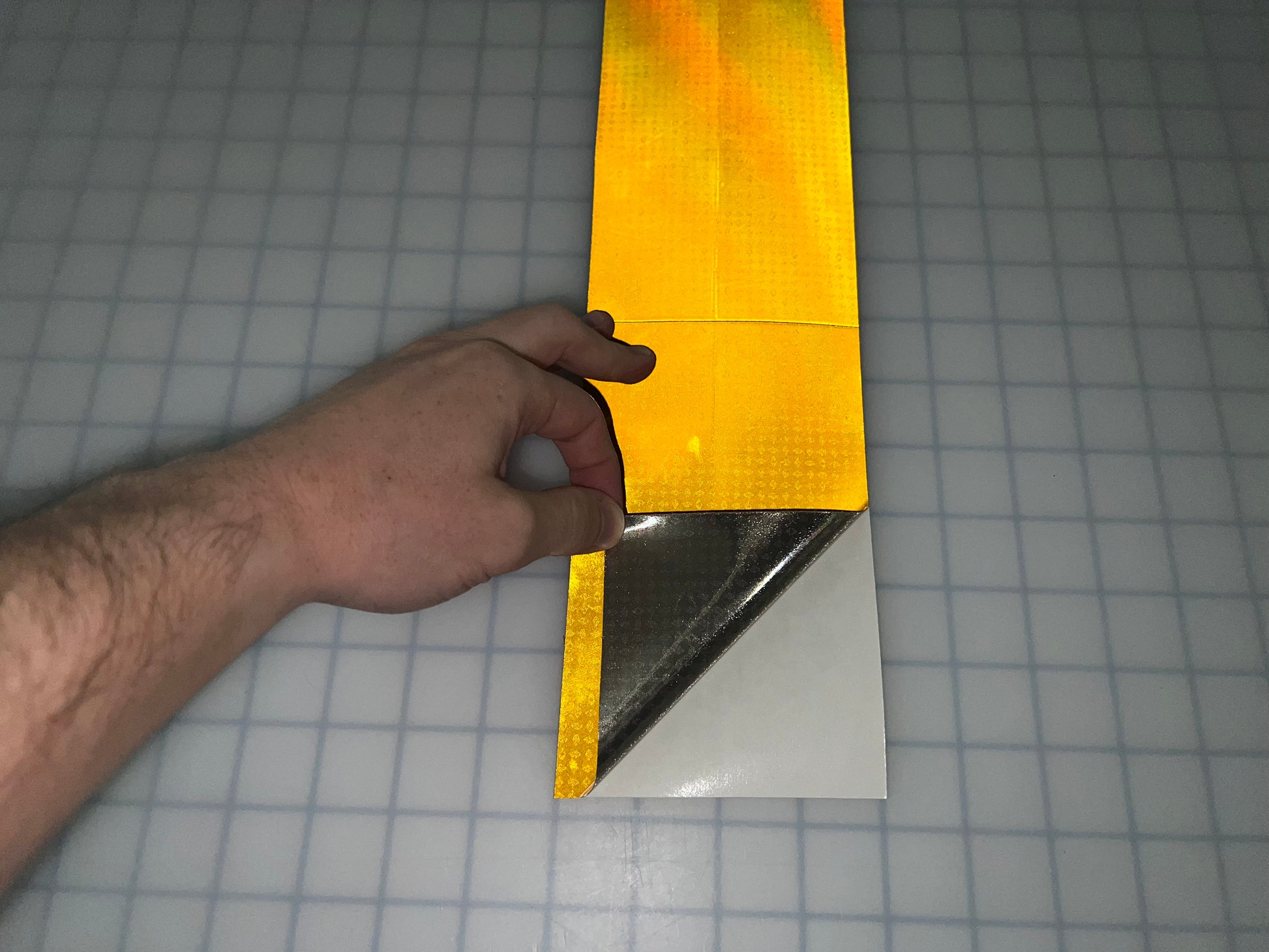 4" Inch Oralite V82 School Bus Yellow Prismatic Reflective Tape (Type 5) - Reflective Pro