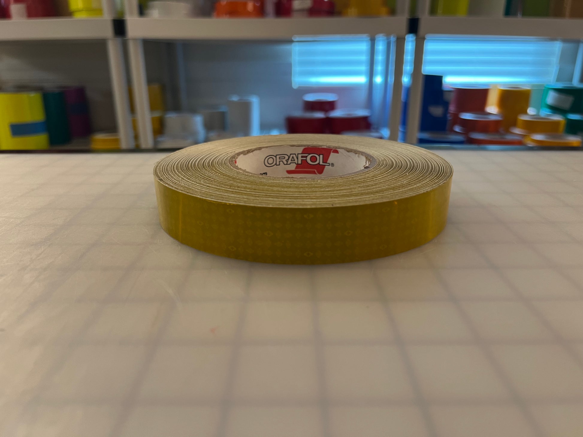 1" Inch Oralite V82 Standard Yellow Prismatic Reflective Tape (Type 5) - Reflective Pro