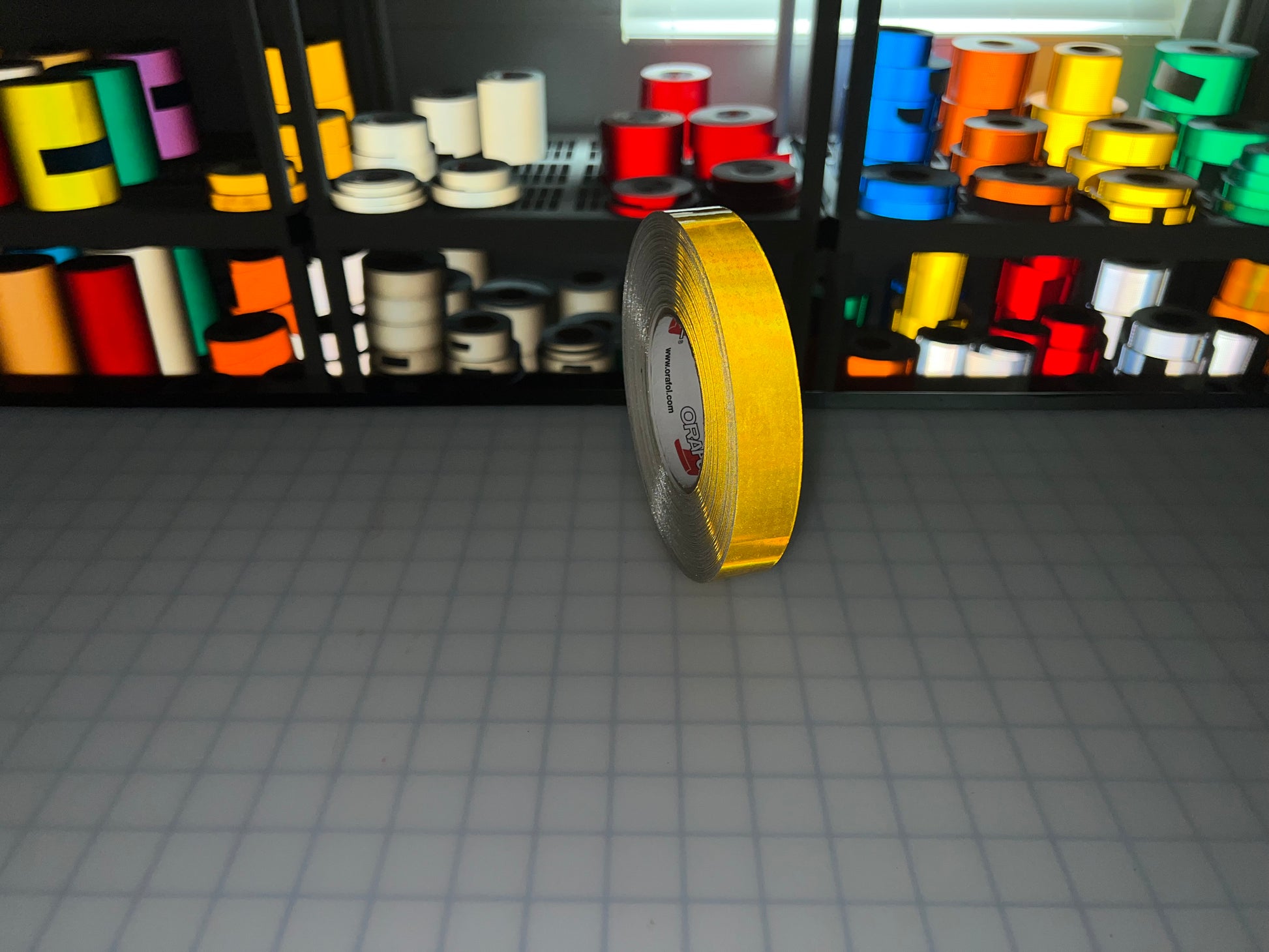 1" Inch Oralite V82 Standard Yellow Prismatic Reflective Tape (Type 5) - Reflective Pro