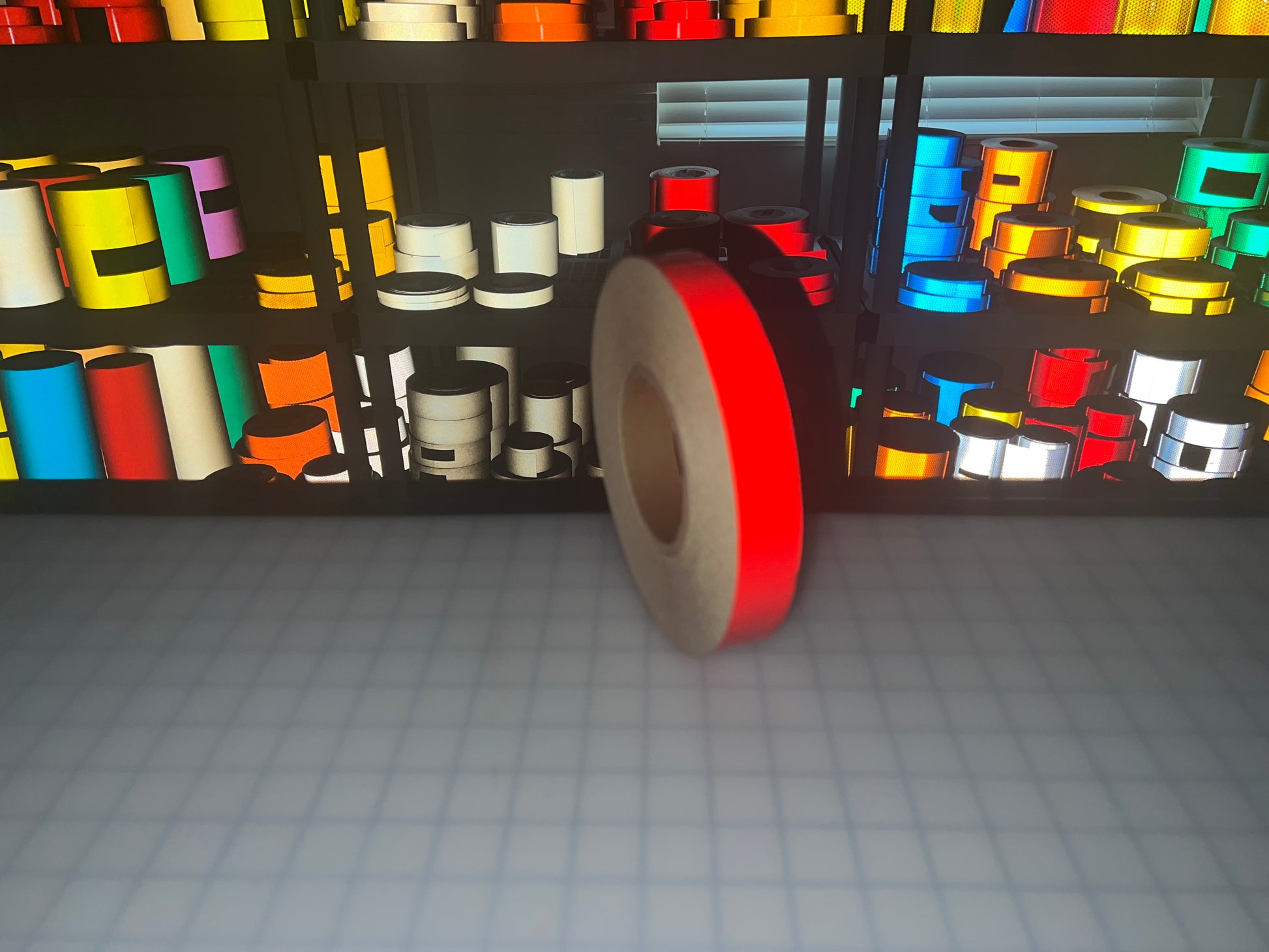 1" Inch Red Reflective Tape Super Engineer Grade Nikkalite SEG 15000 (Type 2) - Reflective Pro
