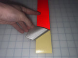 2" Inch Red Reflective Tape Super Engineer Grade Nikkalite SEG 15000 (Type 2)