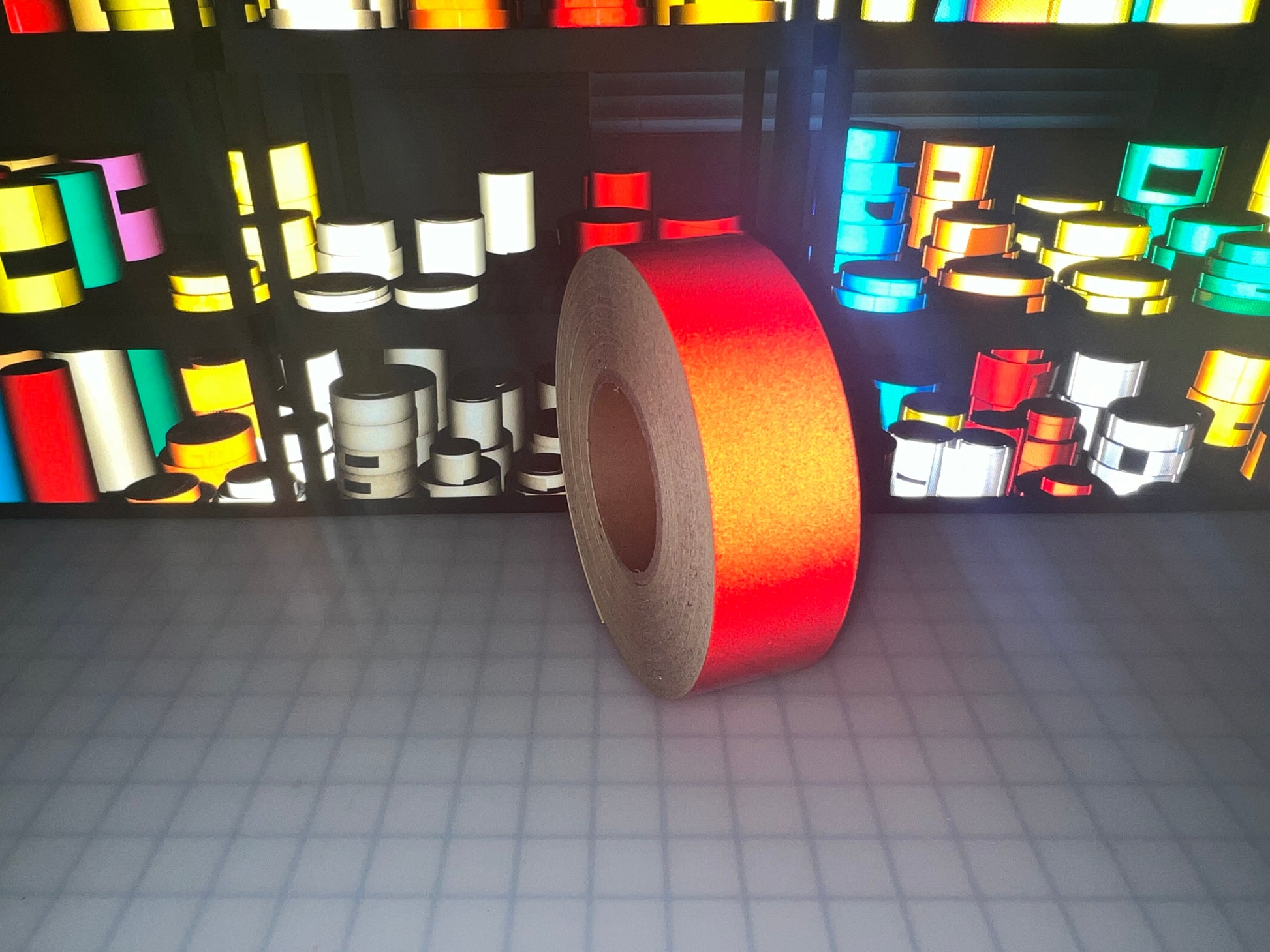 2" Inch Red Reflective Tape Super Engineer Grade Nikkalite SEG 15000 (Type 2) - Reflective Pro