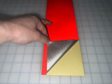 4" Inch Red Reflective Tape Super Engineer Grade Nikkalite SEG 15000 (Type 2)