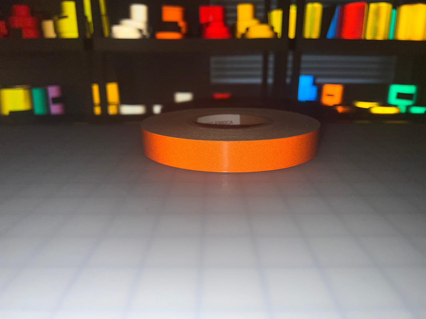 1" Inch Orange Reflective Tape Super Engineer Grade Nikkalite SEG 15000 (Type 2) - Reflective Pro