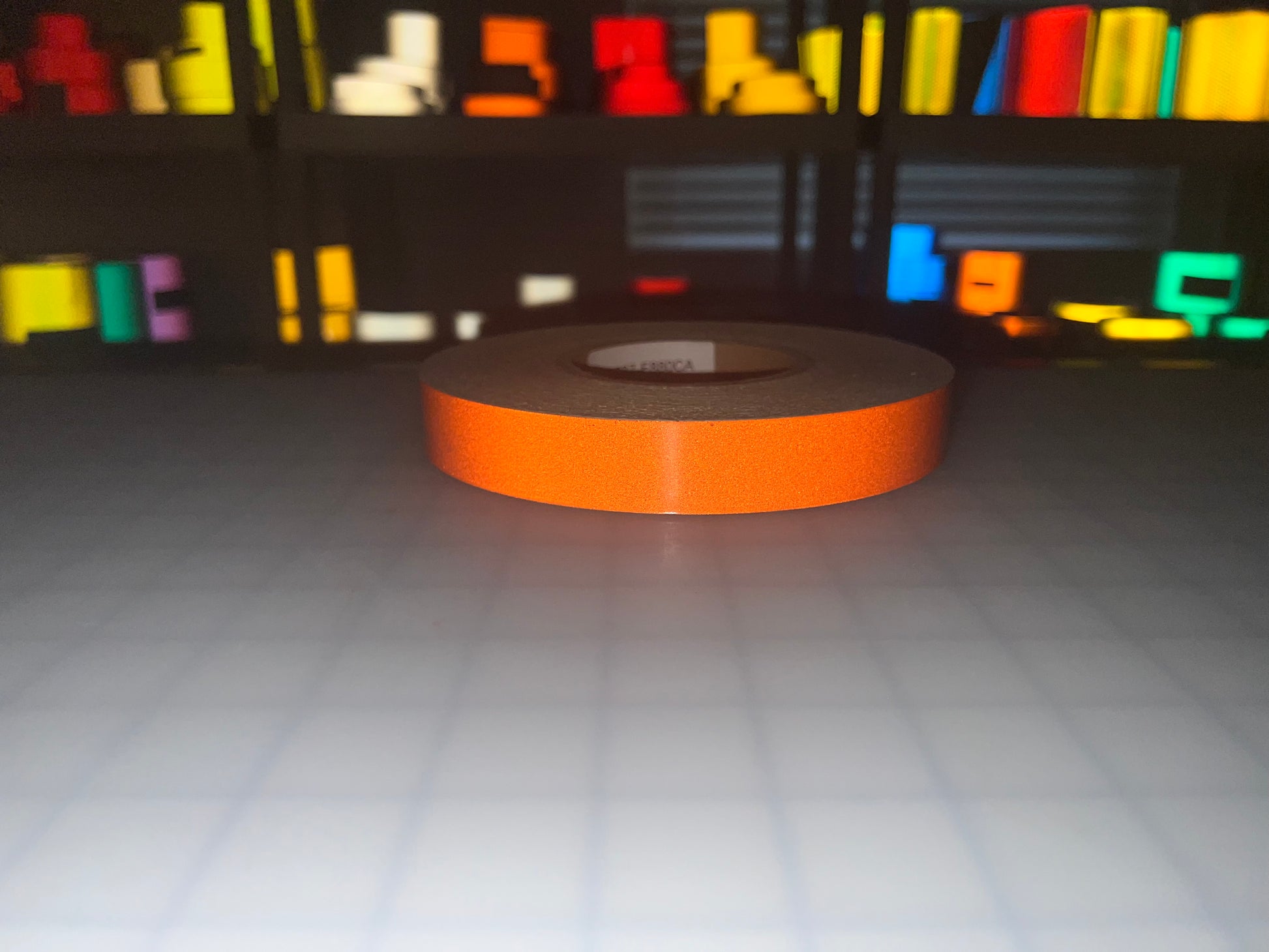 1" Inch Orange Reflective Tape Super Engineer Grade Nikkalite SEG 15000 (Type 2) - Reflective Pro