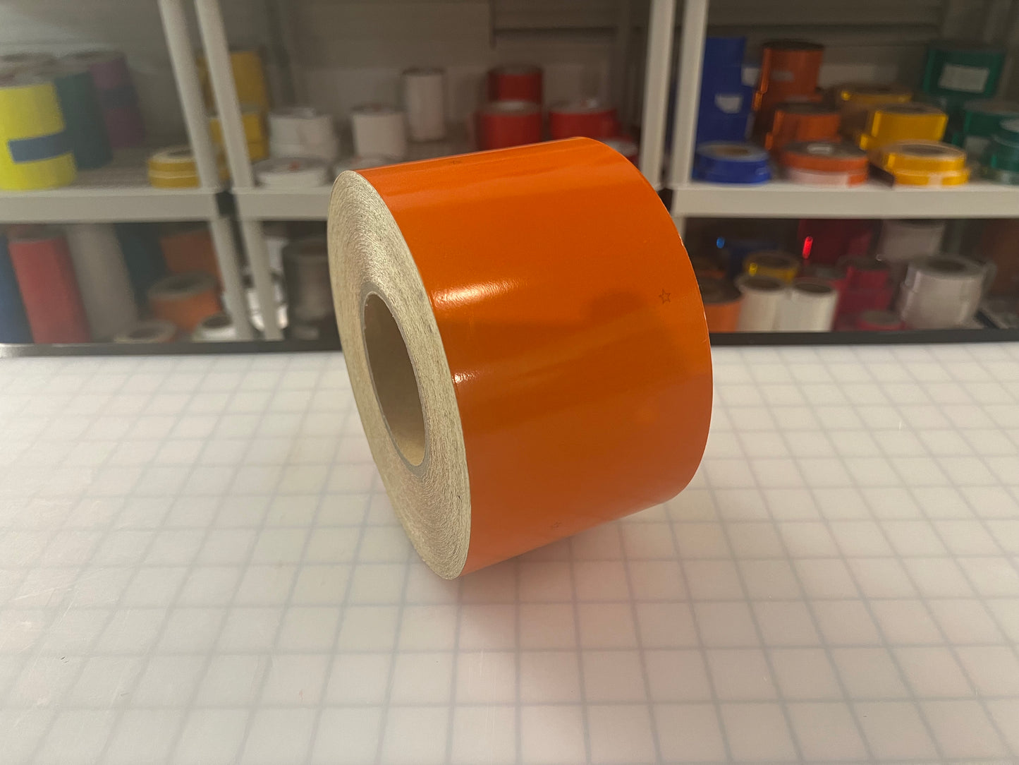 4" Inch Orange Reflective Tape Super Engineer Grade Nikkalite SEG 15000 (Type 2)
