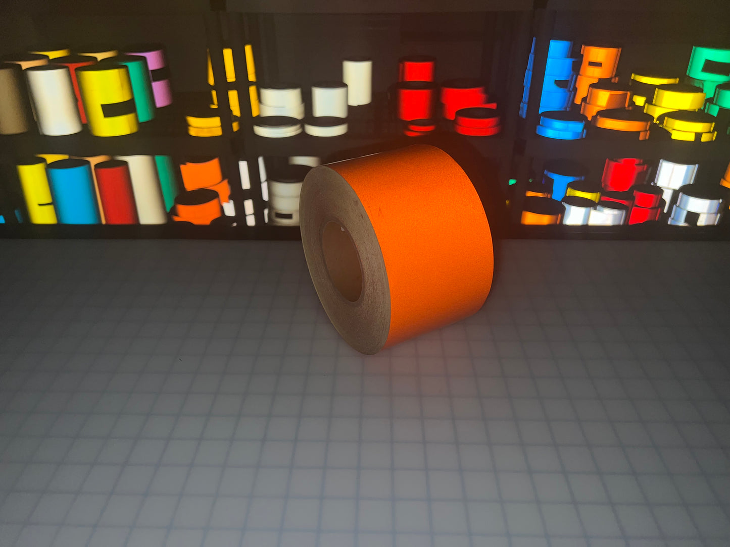 4" Inch Orange Reflective Tape Super Engineer Grade Nikkalite SEG 15000 (Type 2)