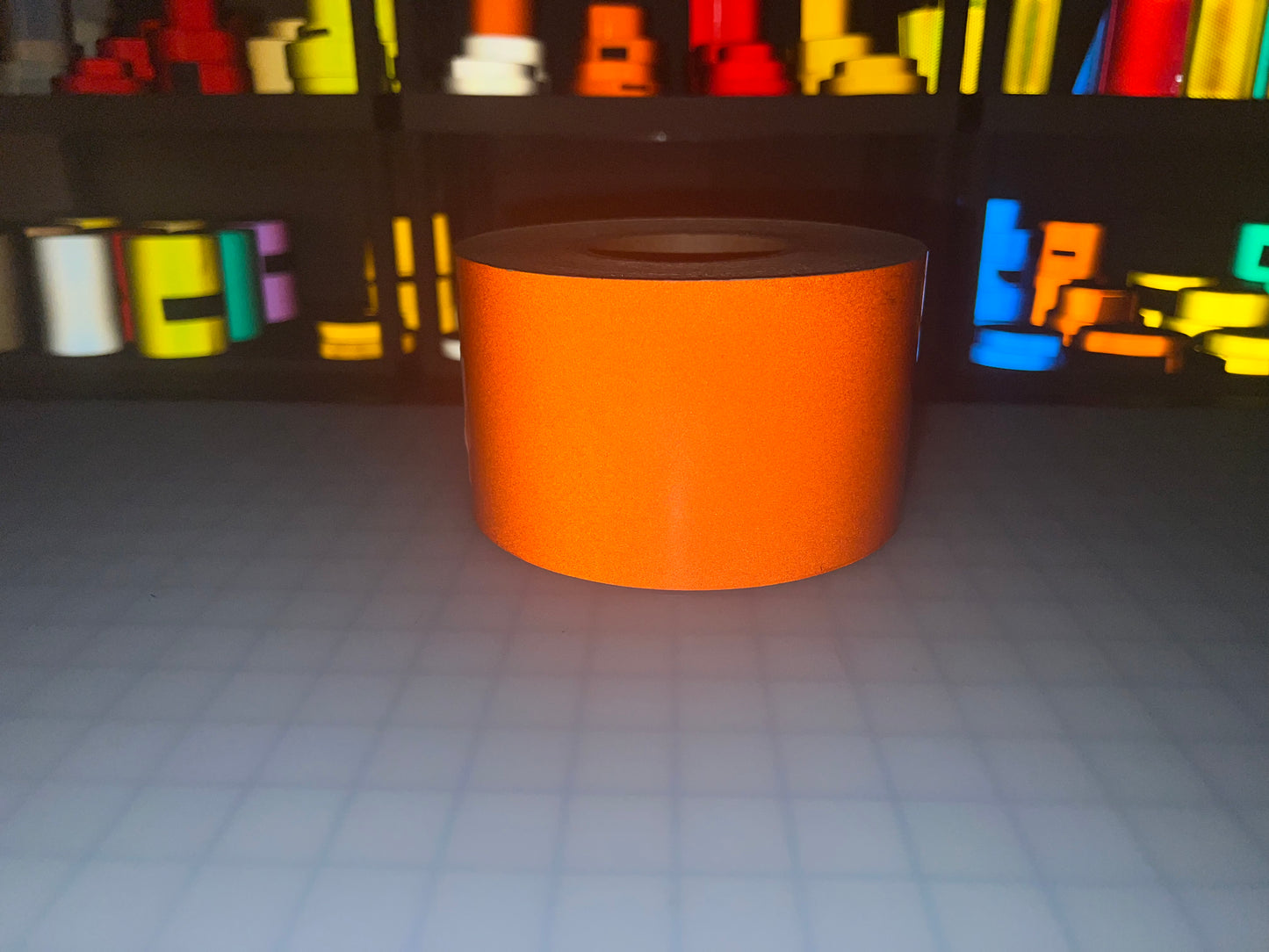 4" Inch Orange Reflective Tape Super Engineer Grade Nikkalite SEG 15000 (Type 2)