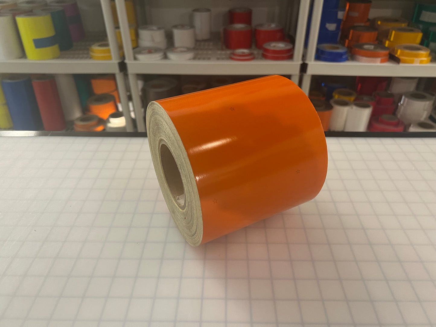6" Inch Orange Reflective Tape Super Engineer Grade Nikkalite SEG 15000 (Type 2)