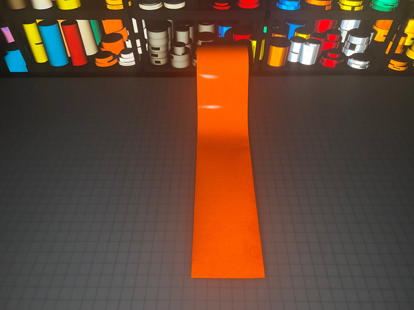 6" Inch Orange Reflective Tape Super Engineer Grade Nikkalite SEG 15000 (Type 2)