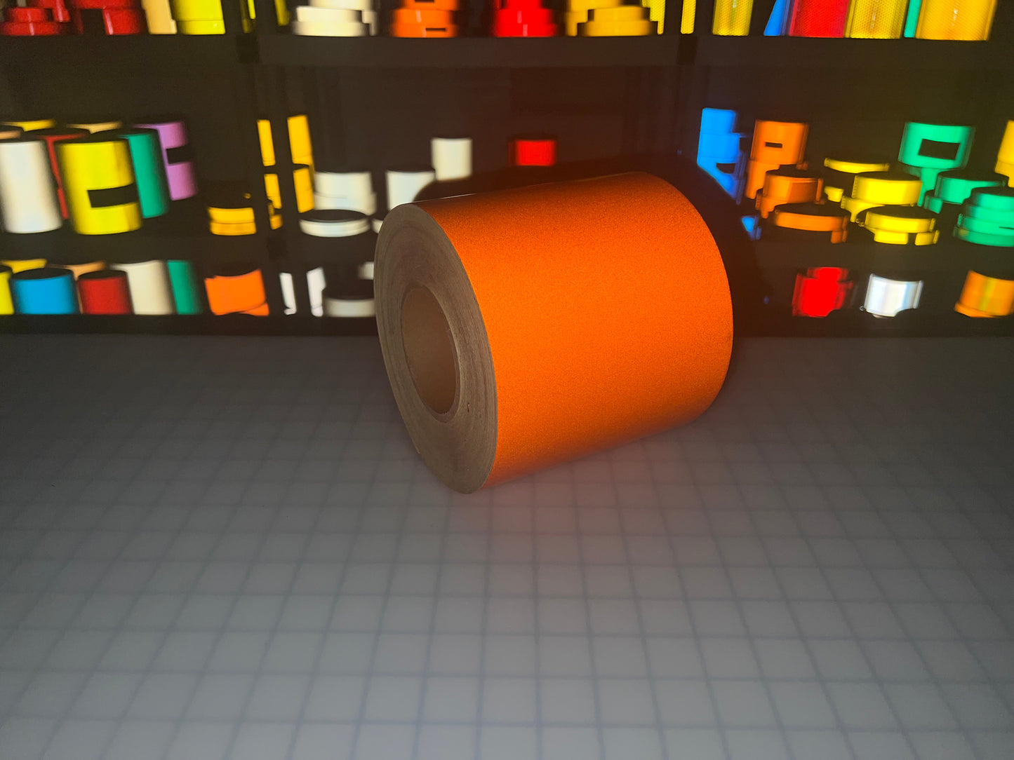 6" Inch Orange Reflective Tape Super Engineer Grade Nikkalite SEG 15000 (Type 2)
