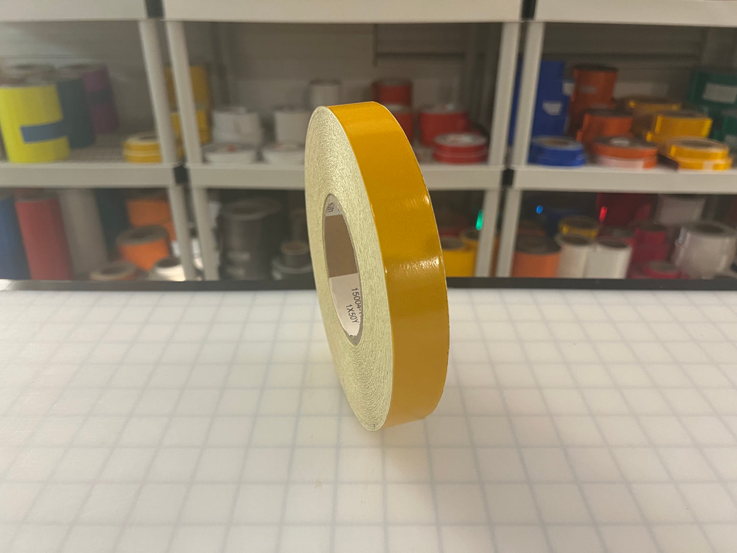 1" Inch Yellow Reflective Tape Super Engineer Grade Nikkalite SEG 15000 (Type 2) - Reflective Pro