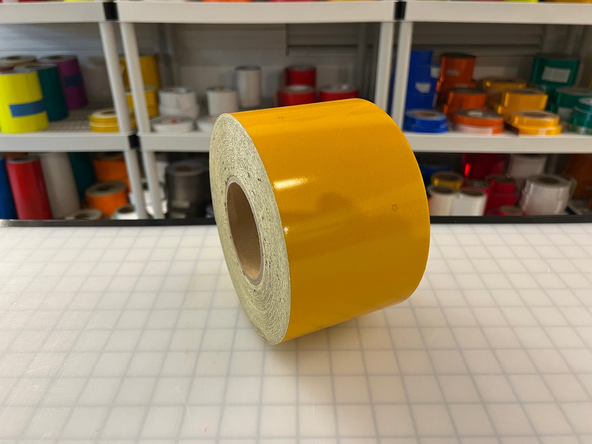4" Inch Yellow Reflective Tape Super Engineer Grade Nikkalite SEG 15000 (Type 2) - Reflective Pro