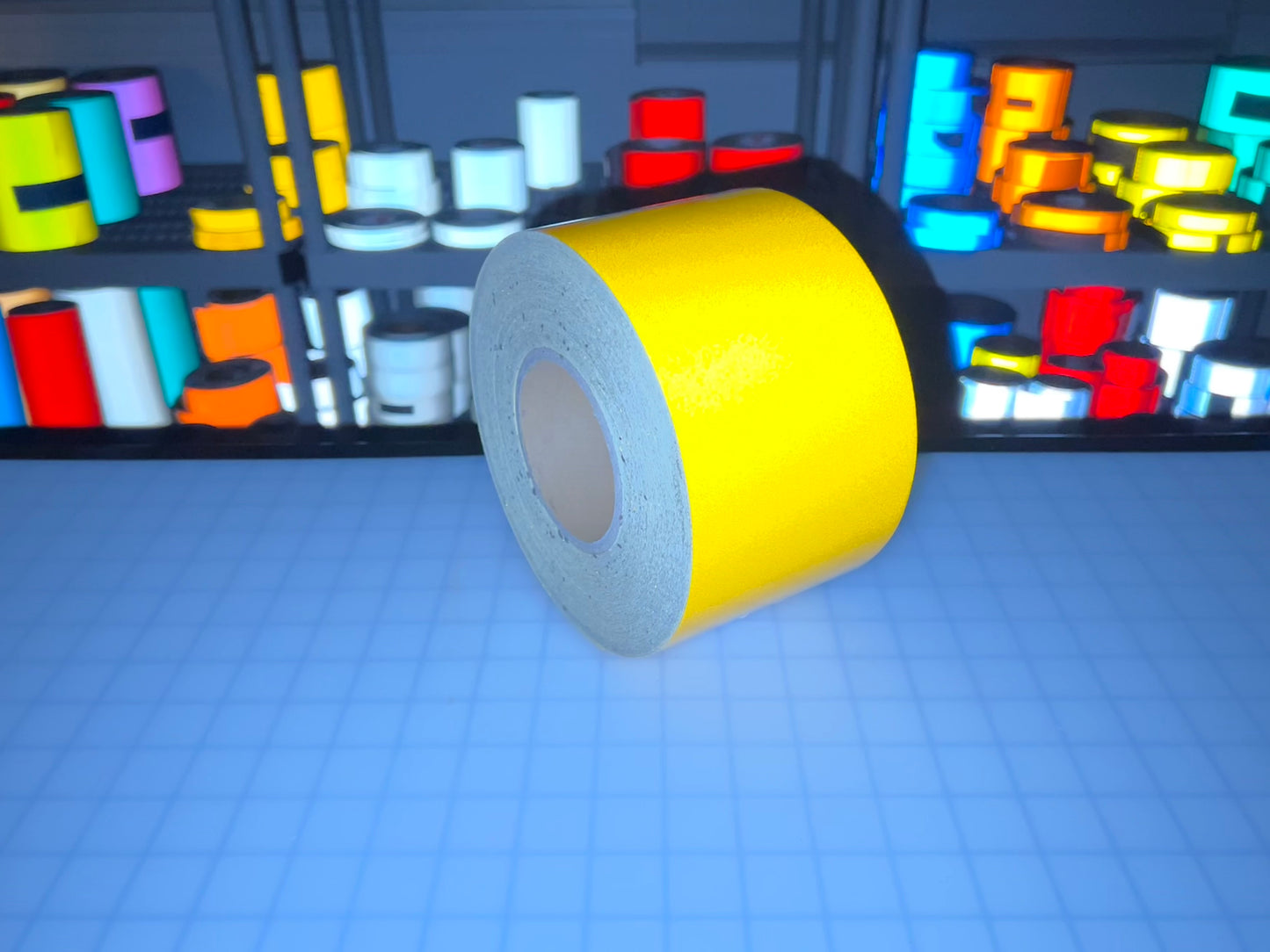 4" Inch Yellow Reflective Tape Super Engineer Grade Nikkalite SEG 15000 (Type 2) - Reflective Pro
