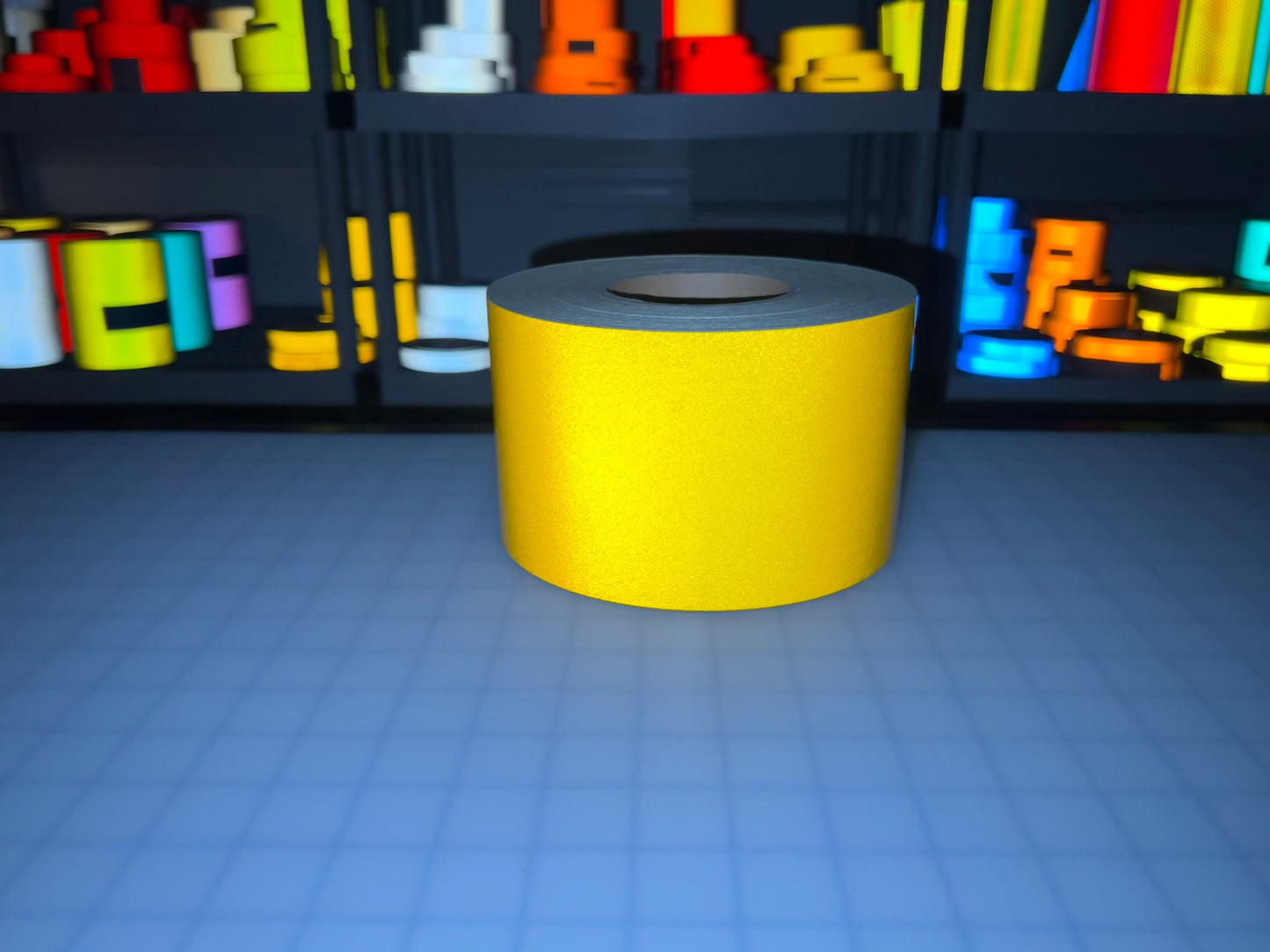 4" Inch Yellow Reflective Tape Super Engineer Grade Nikkalite SEG 15000 (Type 2) - Reflective Pro