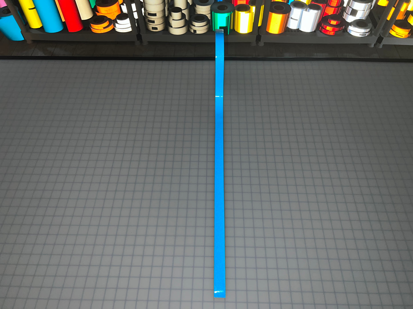 1" Inch Blue Reflective Tape Super Engineer Grade Nikkalite SEG 15000 (Type 2) - Reflective Pro