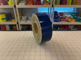 2" Inch Blue Reflective Tape Super Engineer Grade Nikkalite SEG 15000 (Type 2)