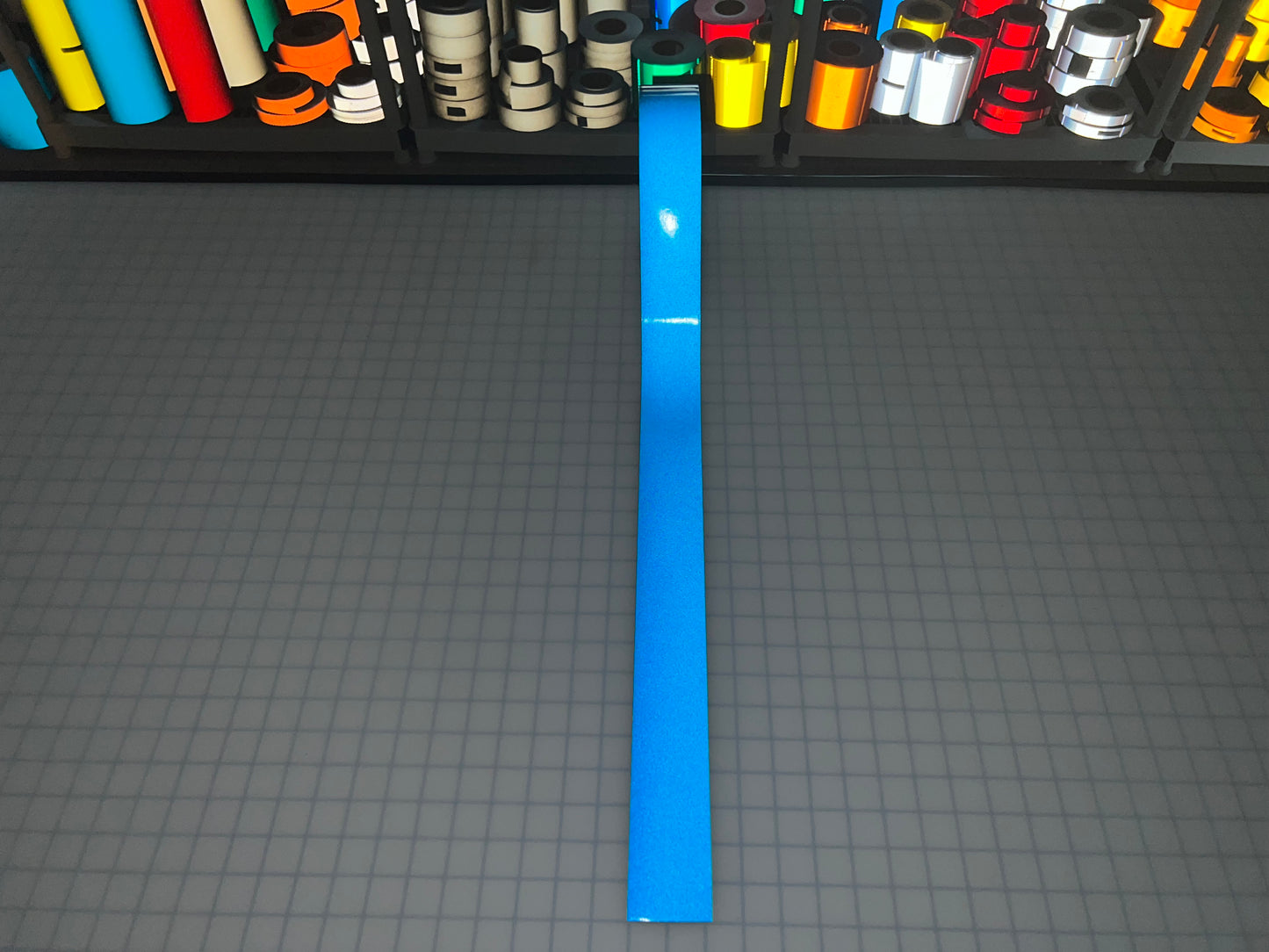 2" Inch Blue Reflective Tape Super Engineer Grade Nikkalite SEG 15000 (Type 2) - Reflective Pro