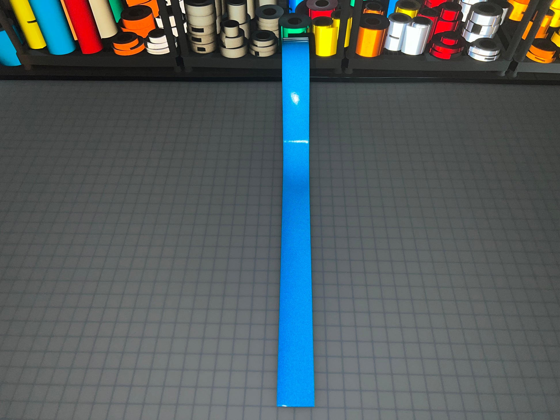 2" Inch Blue Reflective Tape Super Engineer Grade Nikkalite SEG 15000 (Type 2) - Reflective Pro