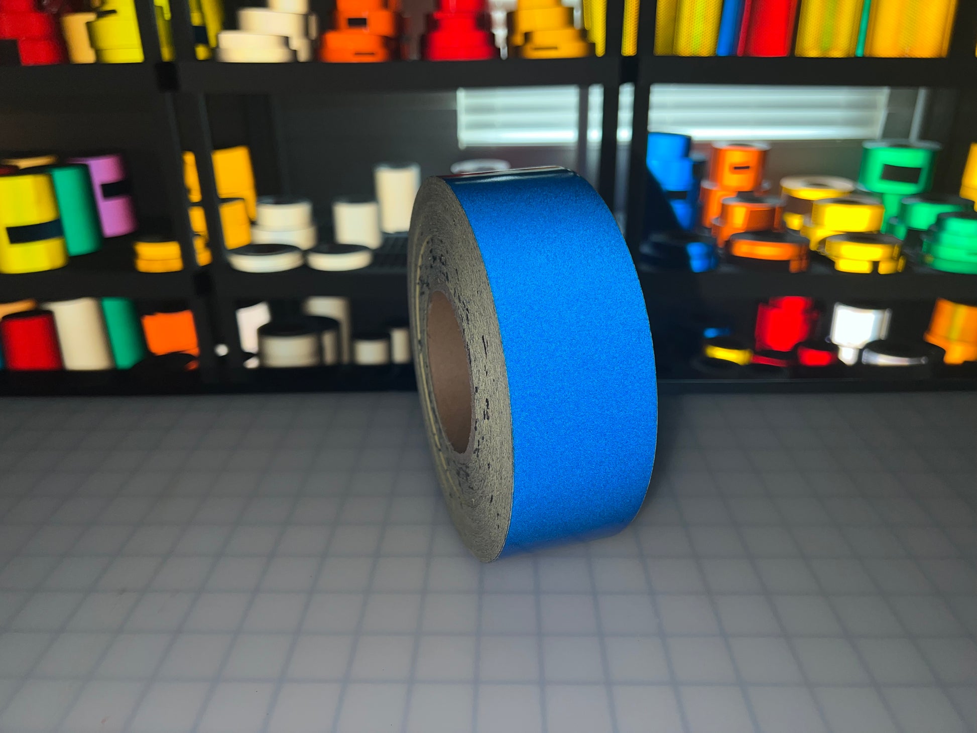 2" Inch Blue Reflective Tape Super Engineer Grade Nikkalite SEG 15000 (Type 2) - Reflective Pro