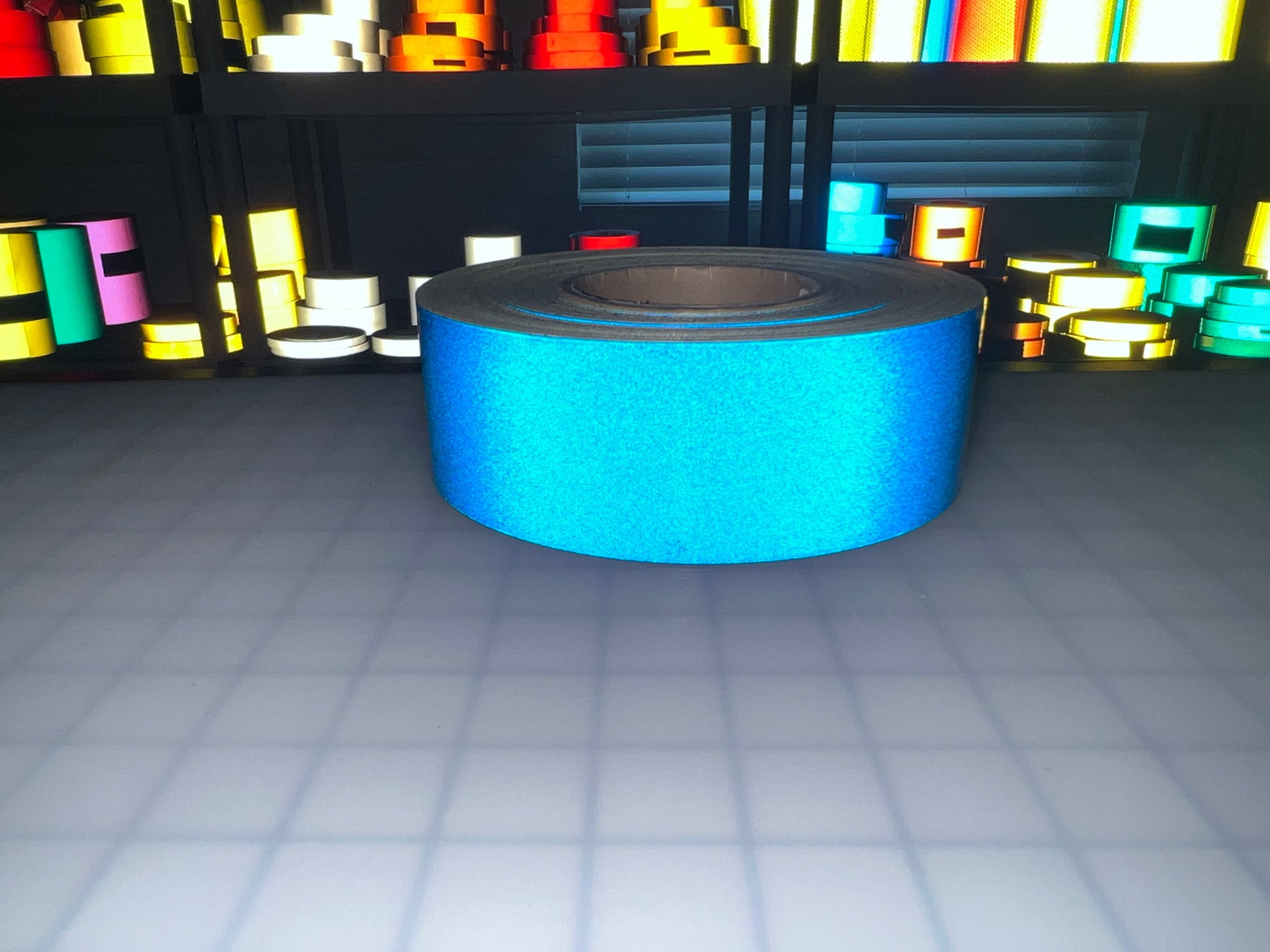 2" Inch Blue Reflective Tape Super Engineer Grade Nikkalite SEG 15000 (Type 2) - Reflective Pro