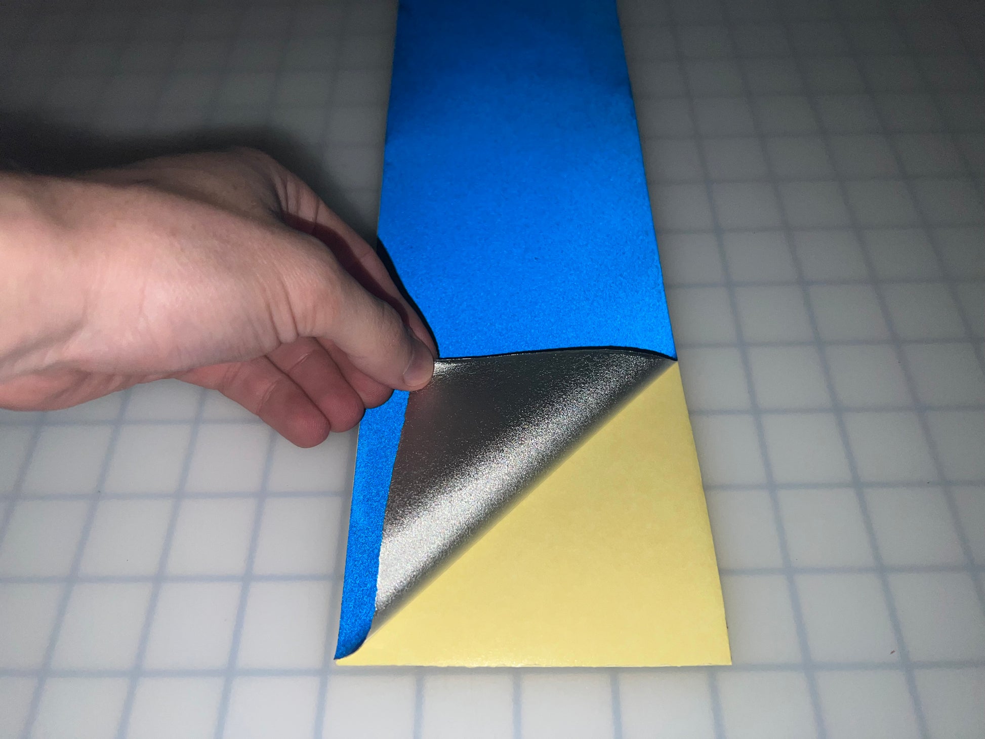 4" Inch Blue Reflective Tape Super Engineer Grade Nikkalite SEG 15000 (Type 2) - Reflective Pro