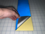 4" Inch Blue Reflective Tape Super Engineer Grade Nikkalite SEG 15000 (Type 2)