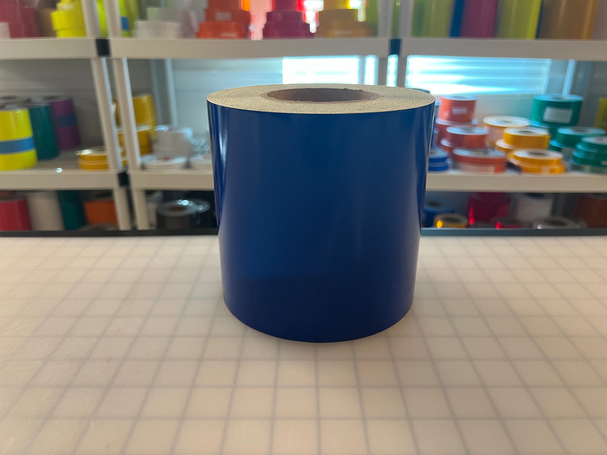 6" Inch Blue Reflective Tape Super Engineer Grade Nikkalite SEG 15000 (Type 2) - Reflective Pro