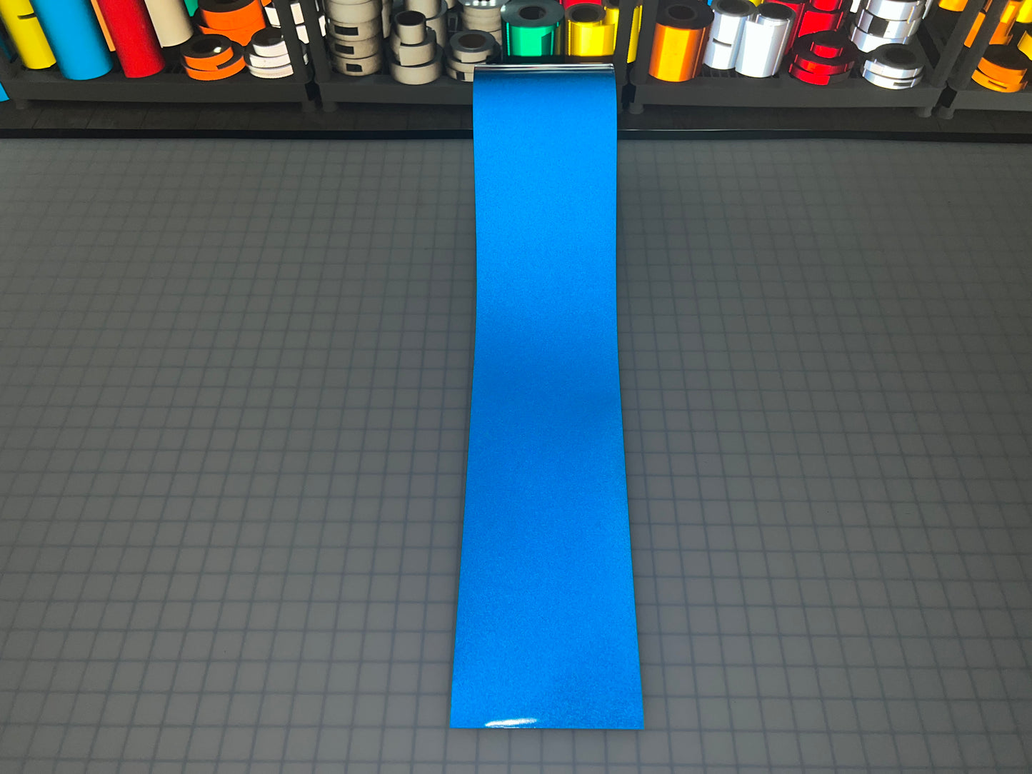 6" Inch Blue Reflective Tape Super Engineer Grade Nikkalite SEG 15000 (Type 2) - Reflective Pro