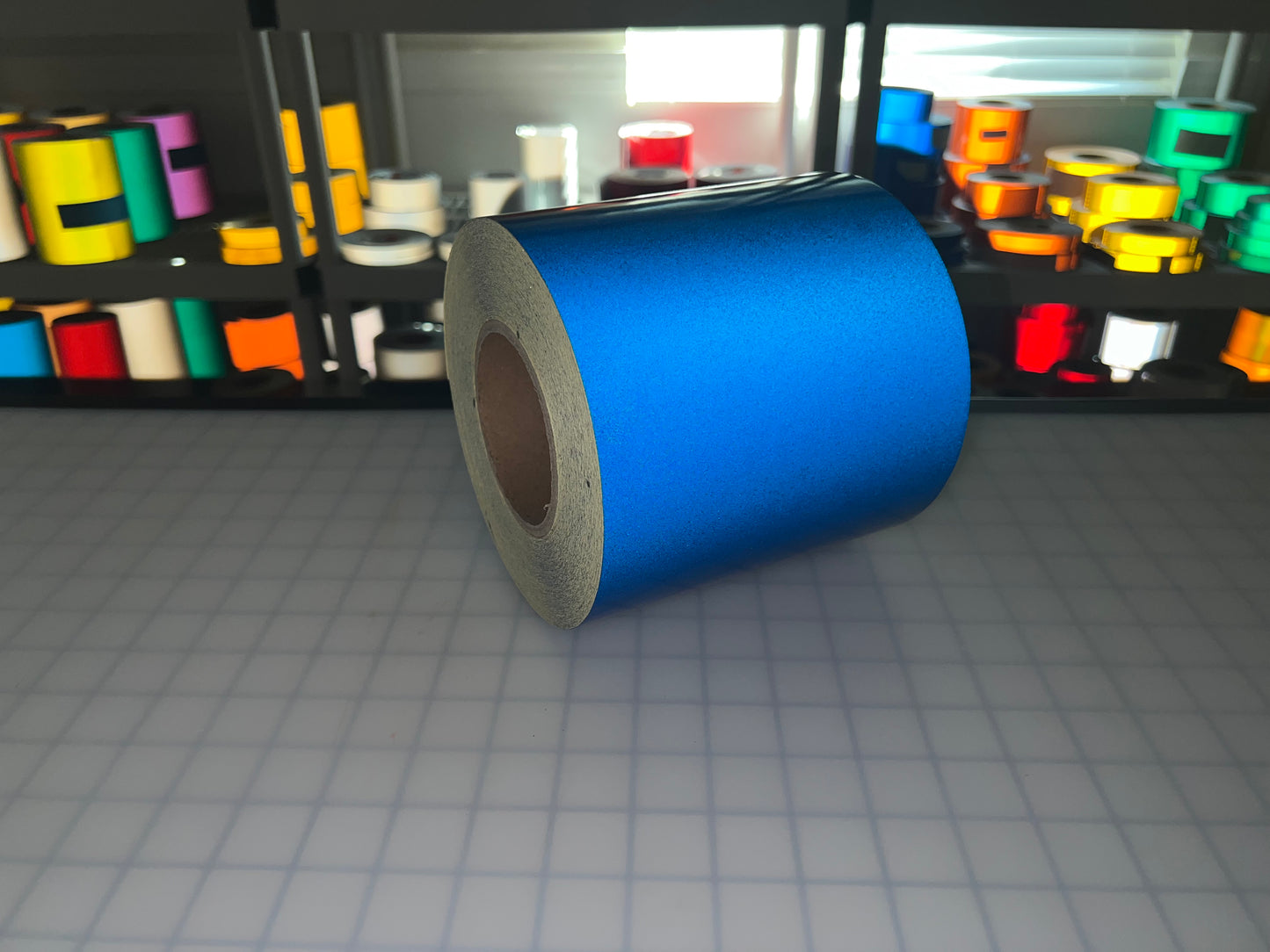 6" Inch Blue Reflective Tape Super Engineer Grade Nikkalite SEG 15000 (Type 2) - Reflective Pro