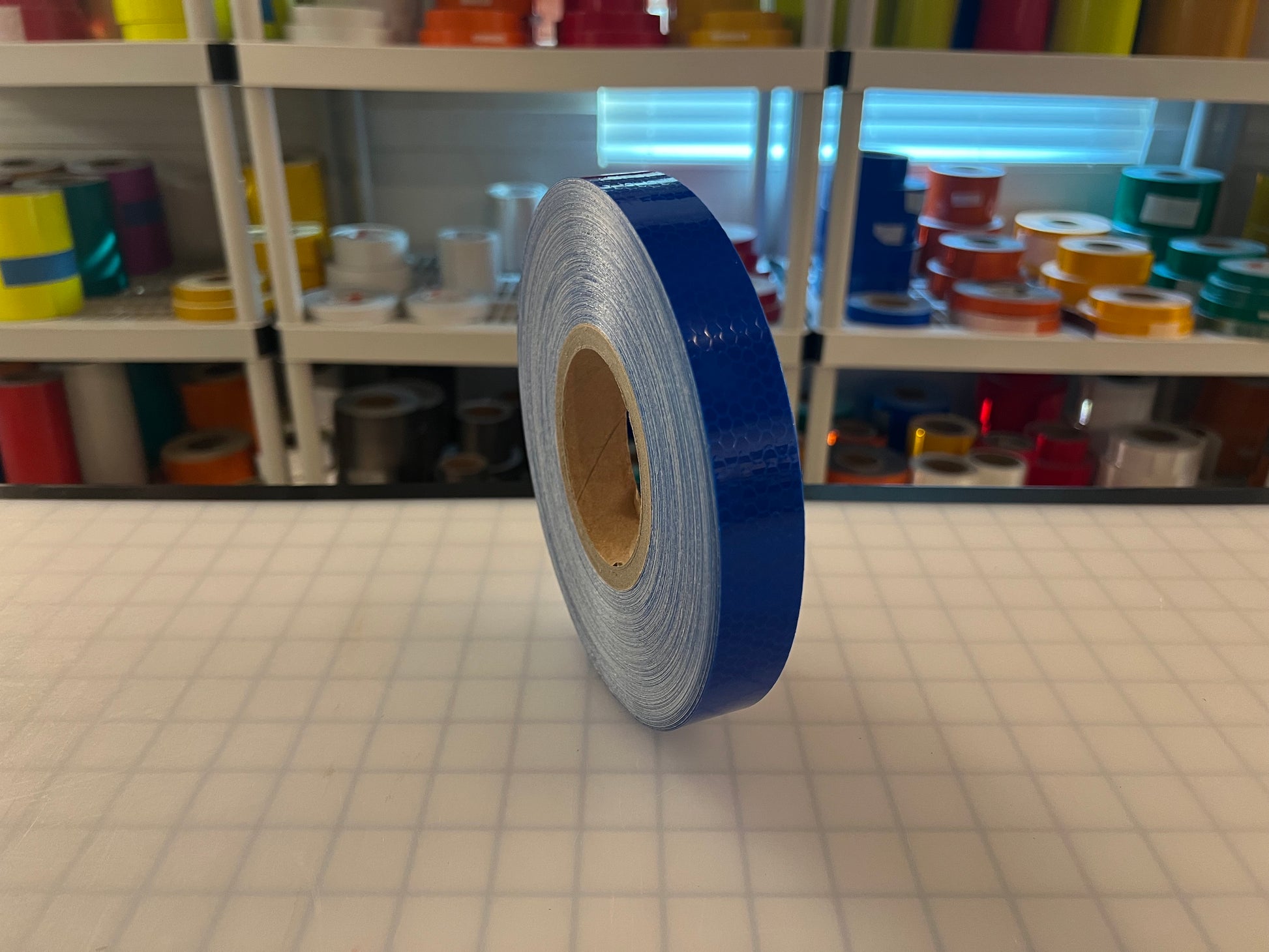 1" Inch Blue Reflective Tape Nikkalite 94000 (Type 4 HIP) - Reflective Pro
