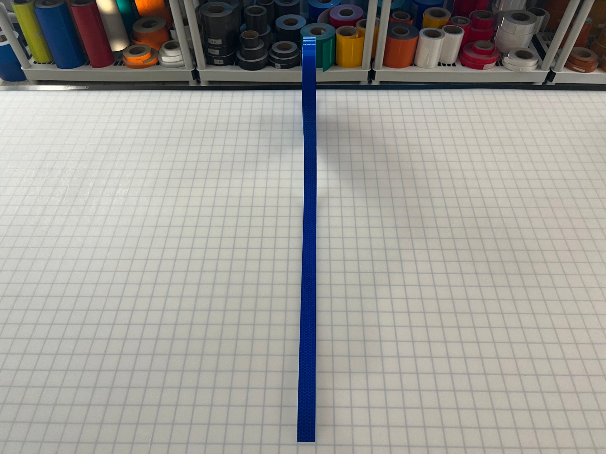 1" Inch Blue Reflective Tape Nikkalite 94000 (Type 4 HIP) - Reflective Pro