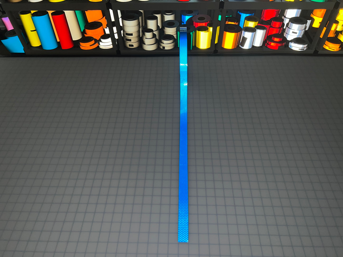 1" Inch Blue Reflective Tape Nikkalite 94000 (Type 4 HIP) - Reflective Pro