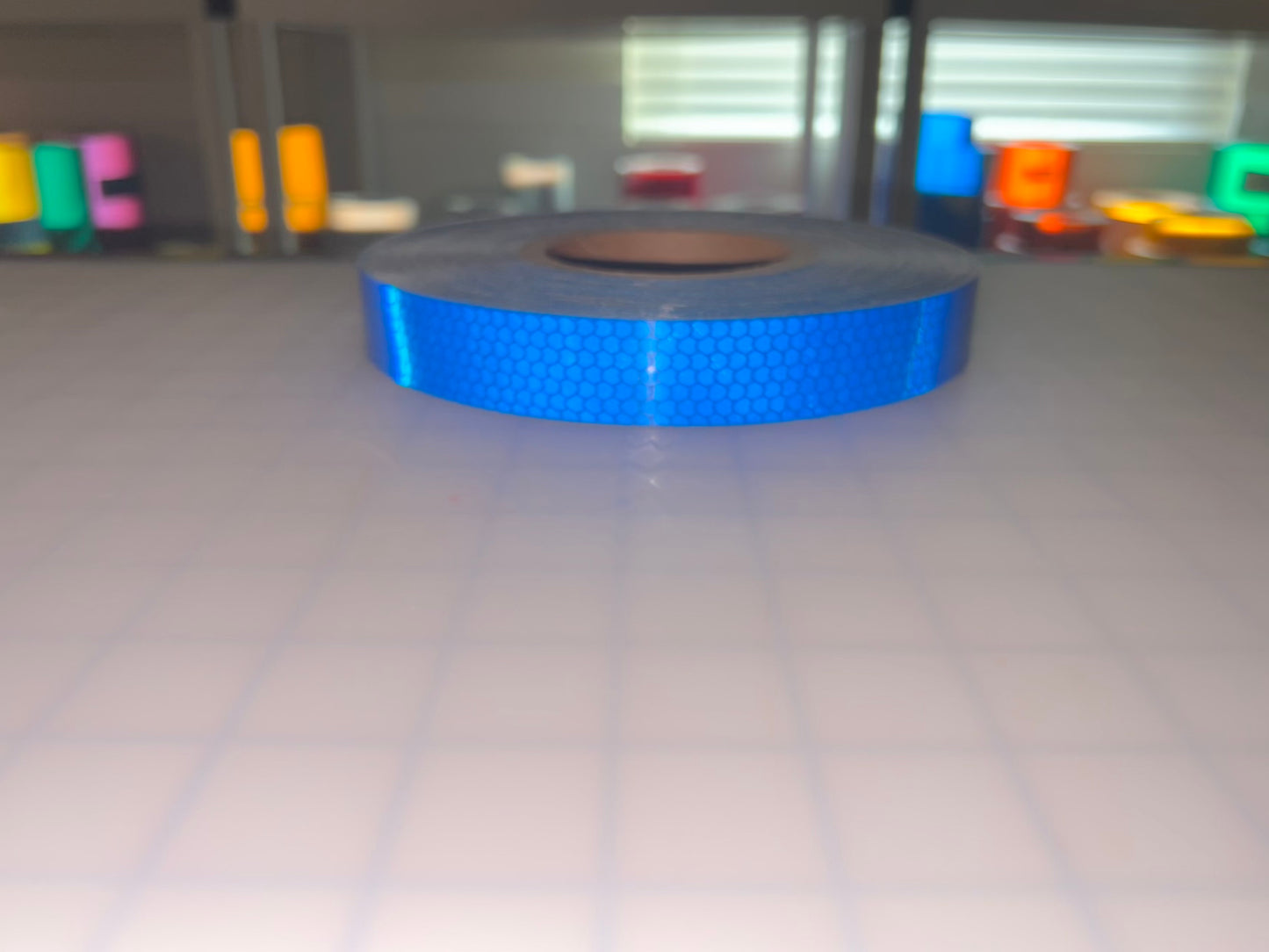 1" Inch Blue Reflective Tape Nikkalite 94000 (Type 4 HIP) - Reflective Pro
