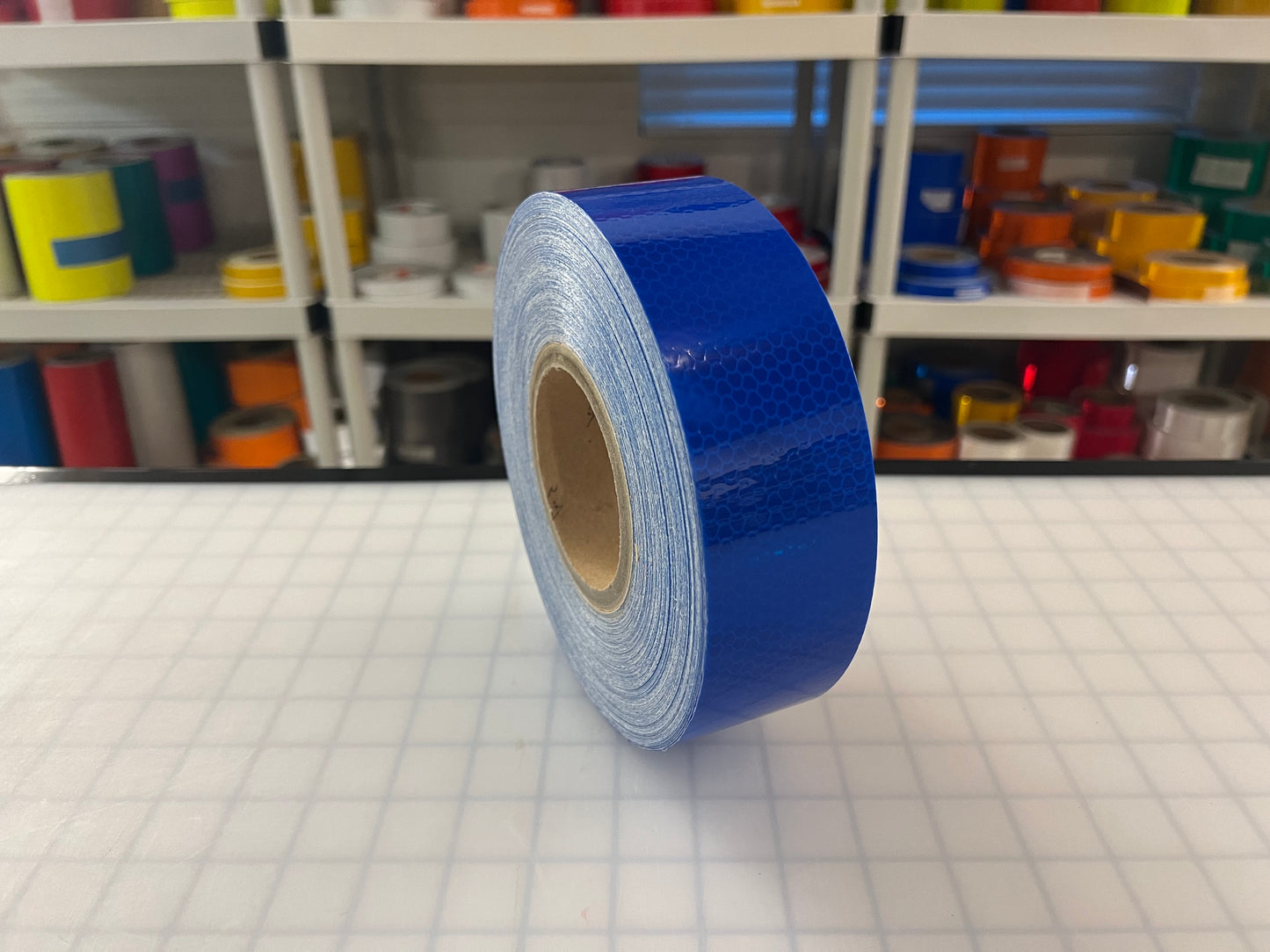 2" Inch Blue Reflective Tape Nikkalite 94000 (Type 4 HIP) - Reflective Pro